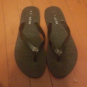Coach Flip Flops